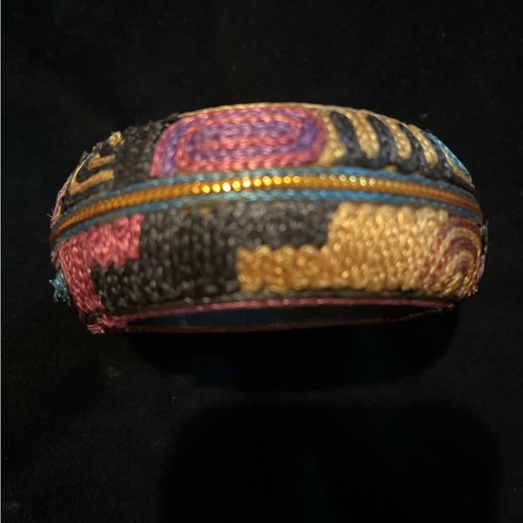 Pink, Blue, Yellow, & Black Bracelet - Picture 3 of 17